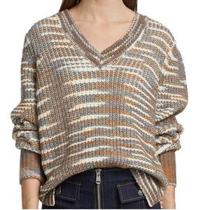 Cinq a Sept 5a7 Amalie Sweater, NWT, S Cinnamon Multi